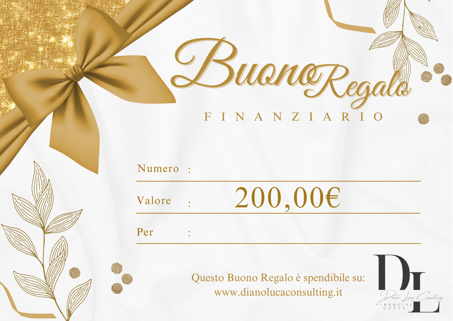 BUONO REGALO FINANZIARIO